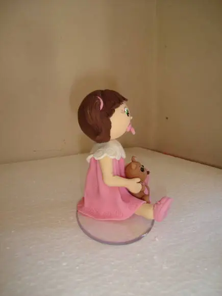 topo de bolo menina