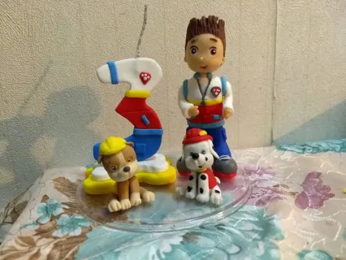 Topo de bolo patrulha canina