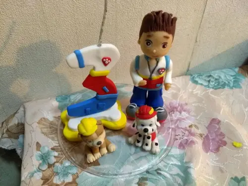 Topo de bolo patrulha canina