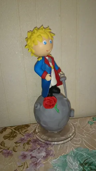topo de bolo pequeno principe