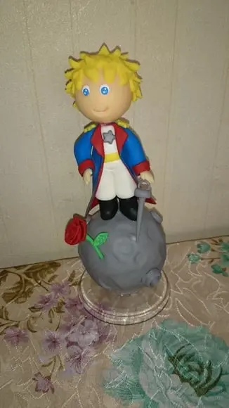 topo de bolo pequeno principe