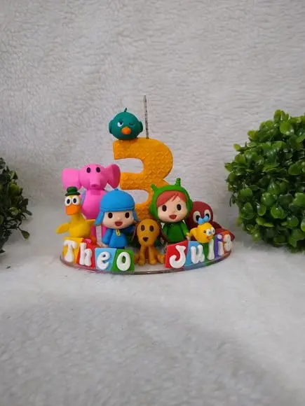 Topo de Bolo Pocoyo