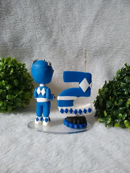 Topo de bolo Power Rangers