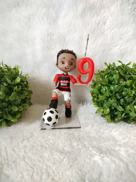 Topo de Bolo Time Futebol