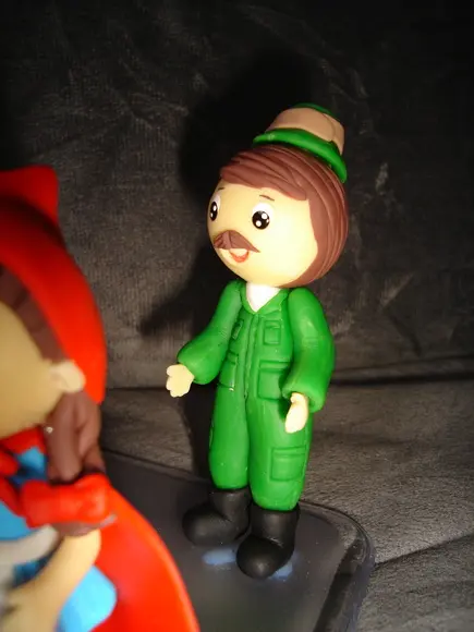 topo de bolo turma chapéuzinho vermelho