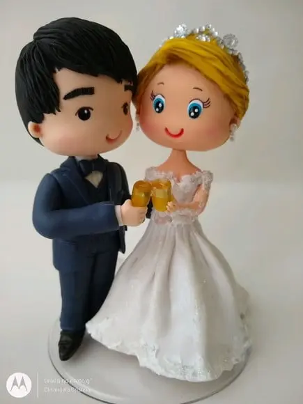 Topo de casamento brinde