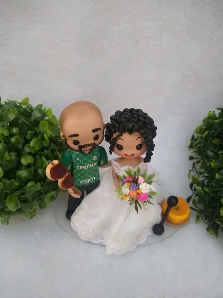 Topo de casamento churrasqueiro
