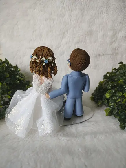 Topo de Casamento com 1 Pet
