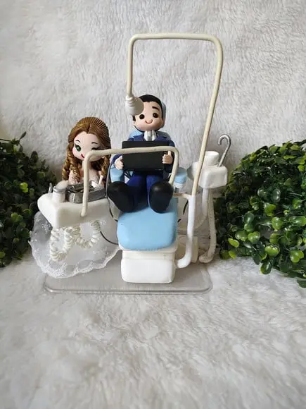 Topo de Casamento Dentista