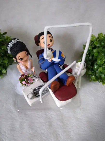 Topo De Casamento Dentista