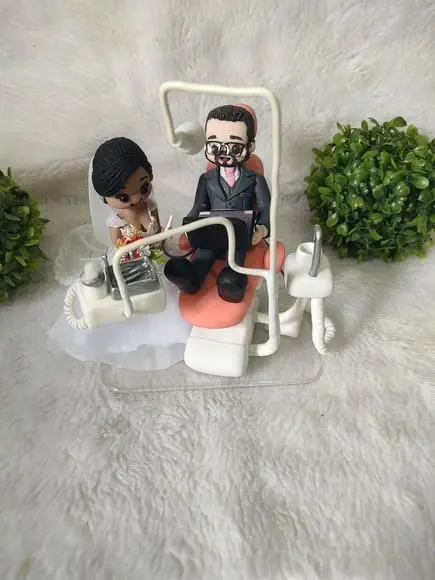 Topo de Casamento Dentista