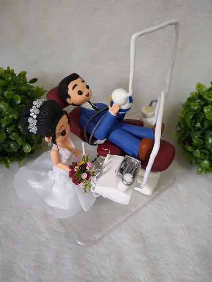 Topo De Casamento Dentista