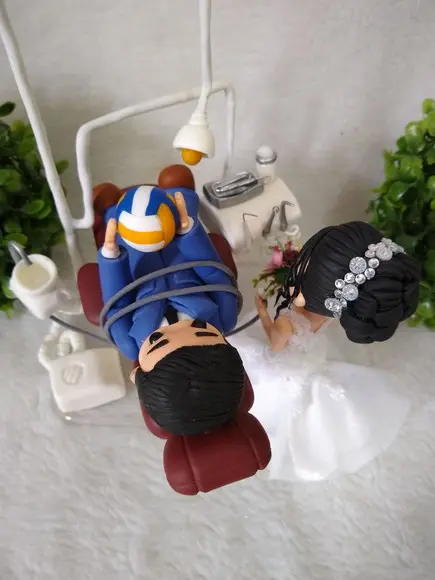 Topo De Casamento Dentista