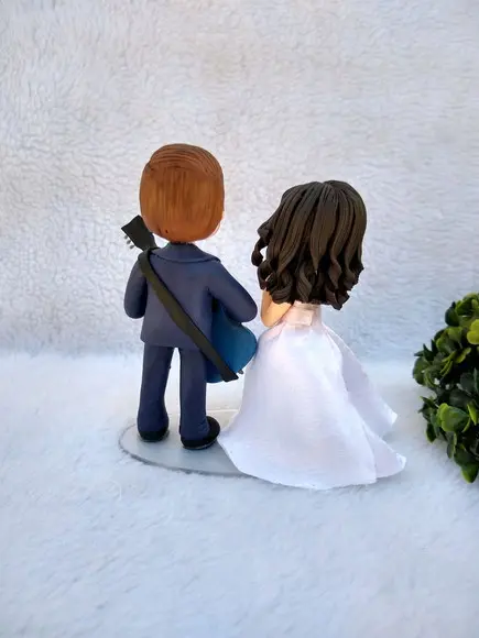 Topo de casamento guitarra