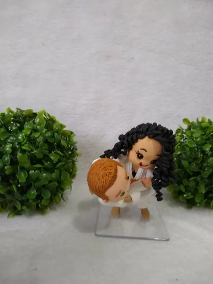 Topo De Casamento Judô