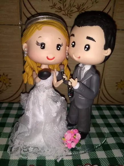 Topo de casamento maquiagem