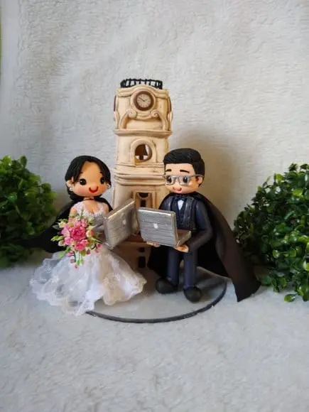 Topo de casamento personalizado