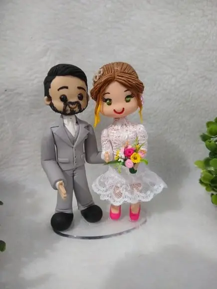 Topo de casamento personalizado