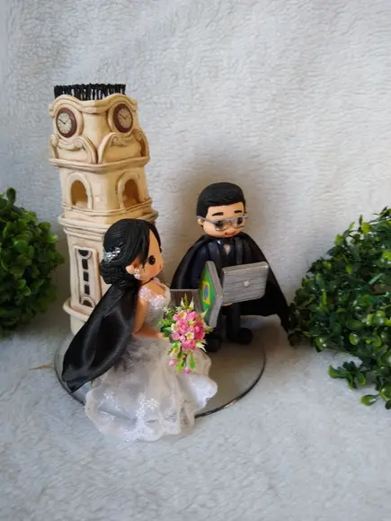 Topo de casamento personalizado
