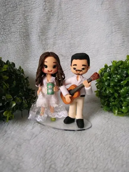 Topo de casamento violão