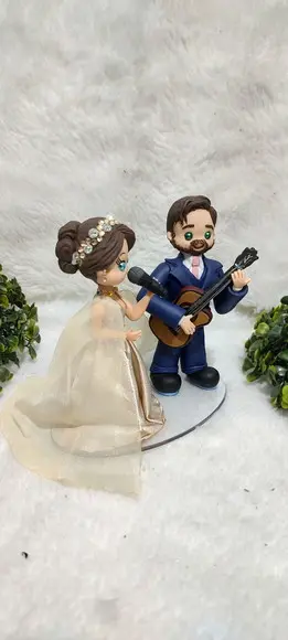 Topo de Casamento Violão