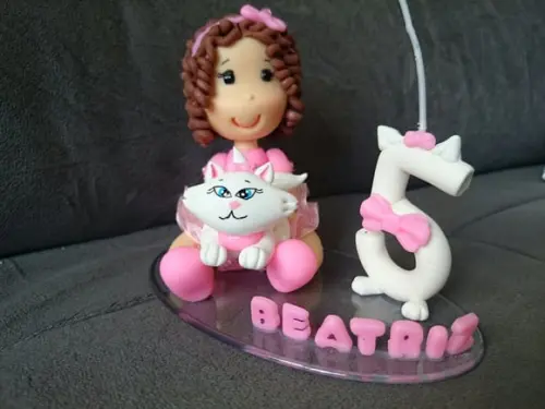 topo menina e gata marie