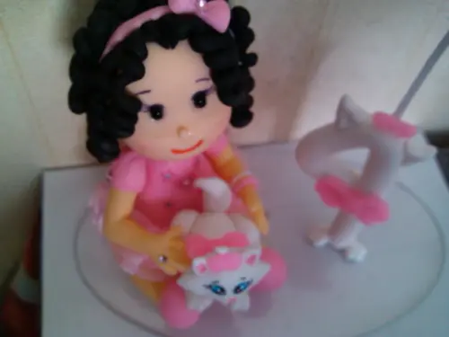 topo menina e gata marie
