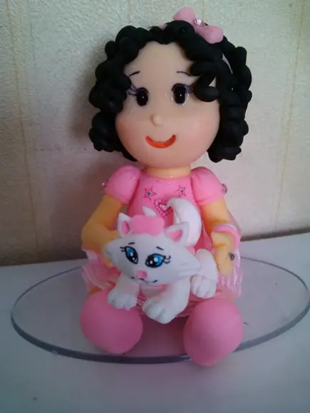 topo menina e gata marie