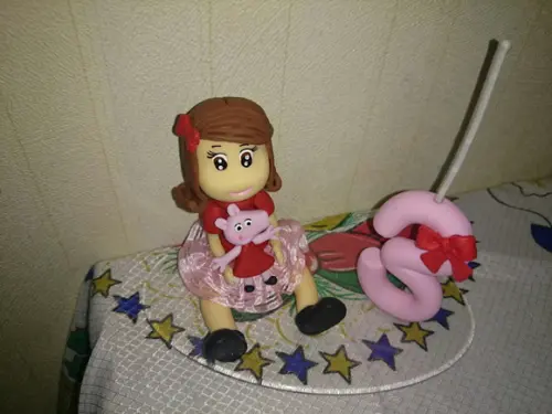 Topo Menina É Porquinha Rosa
