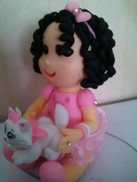 topo menina e gata marie
