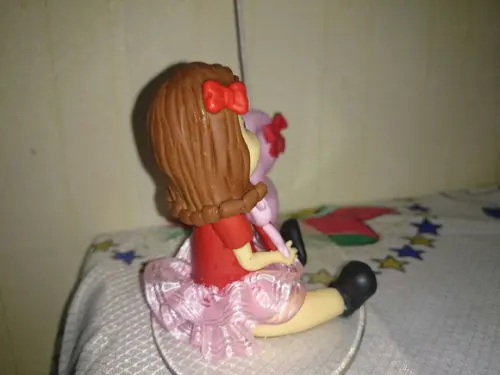 Topo Menina É Porquinha Rosa