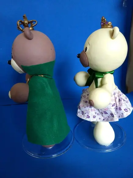 Ursinhos príncipe e princesa