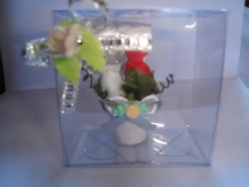 Vasinho com flores