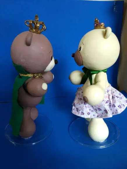 Ursinhos príncipe e princesa