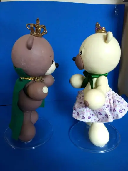 Ursinhos príncipe e princesa