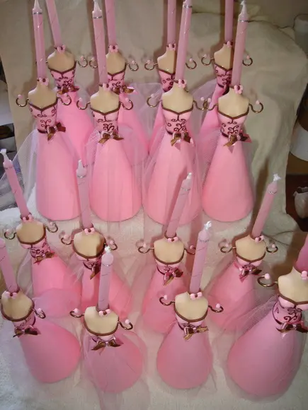 Velas vestidinho