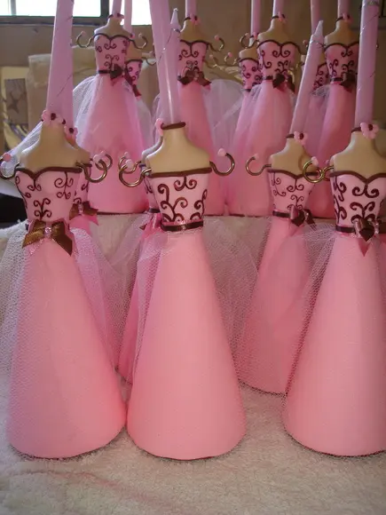 Velas vestidinho