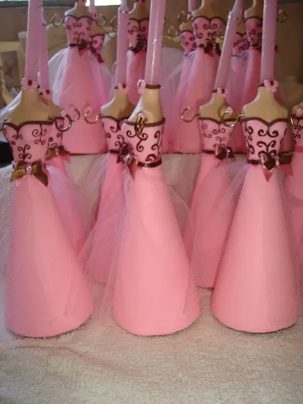 Velas vestidinho