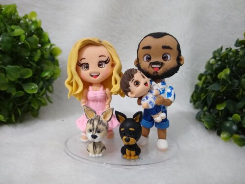 Miniatura personalizada familia