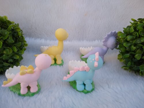porta doce dinossauro