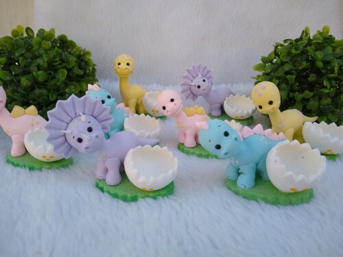 porta doce dinossauro