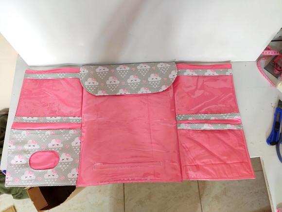 Trocador Portátil Bebê com bolsos
