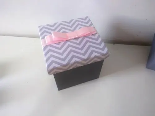 Caixa mdf Decorada com Mensagem