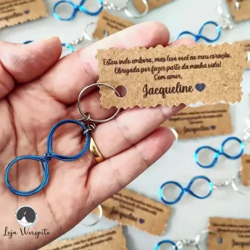 Chaveiro Símbolo do Infinito