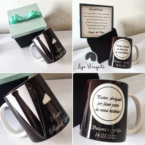 Presente Pastor - Caixa + Caneca