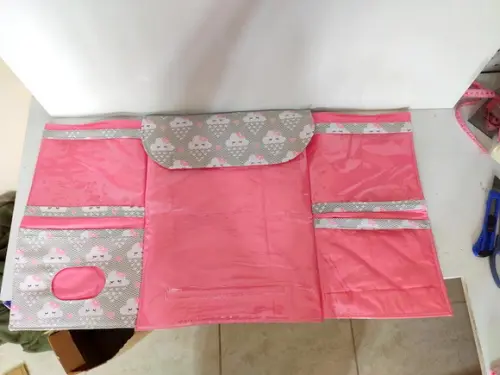 Trocador Portátil Bebê com bolsos