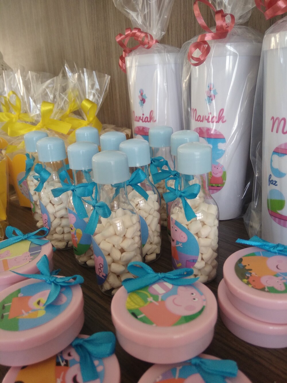 50 unidades kit festa temático lembrançinhas