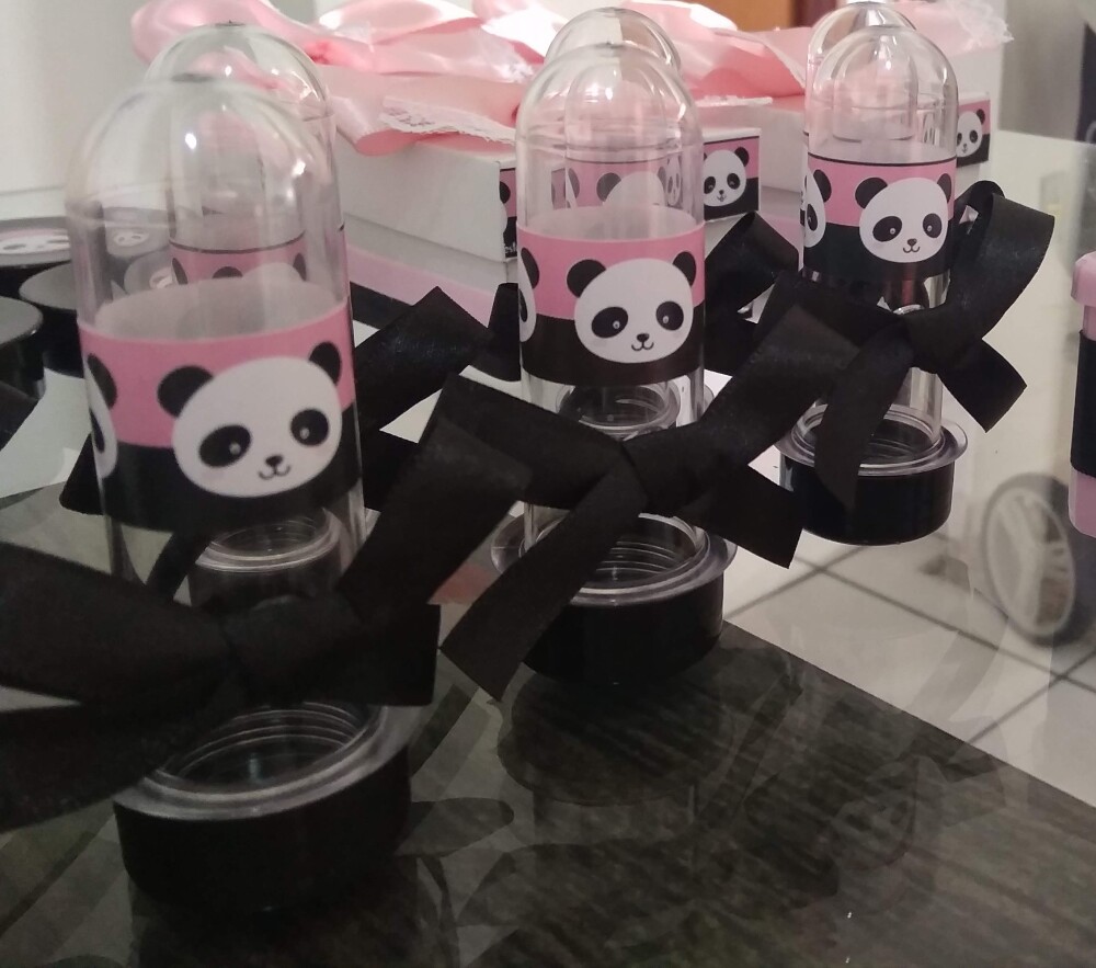 Kit festa 100 lembrançinhas temáticas aniversário com doce