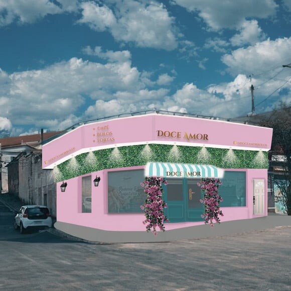 Arte para Fachada de Lojas, Espaços Comerciais