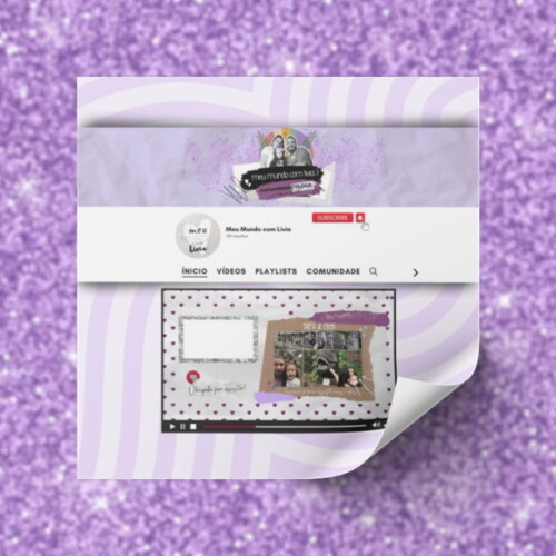 Capa Youtube + Capa Final de Vídeo Youtube Personalizado